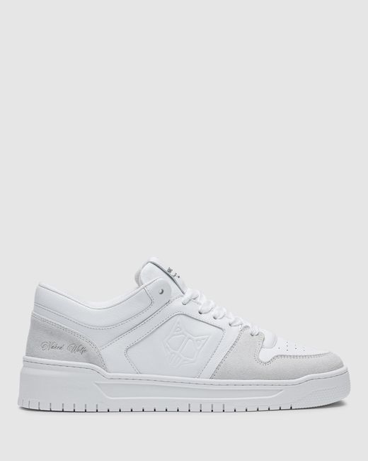 Naked Wolfe White Cm-01 Suede/ Leather