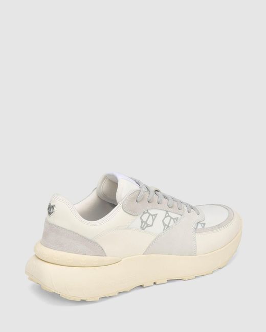 Naked Wolfe White Dart Ice Suede