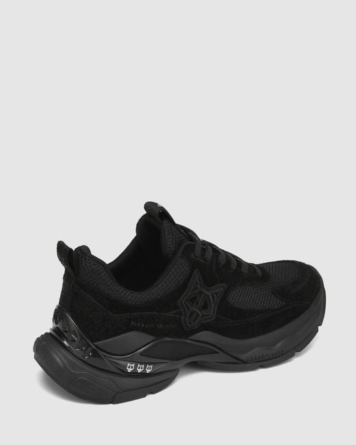 Naked Wolfe Super Double Black Suede