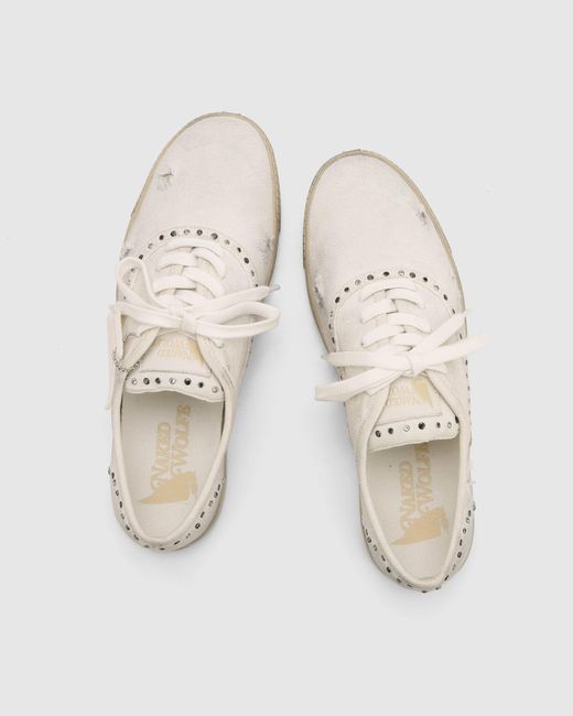 Naked Wolfe Natural The Sailing Sneaker Canvas
