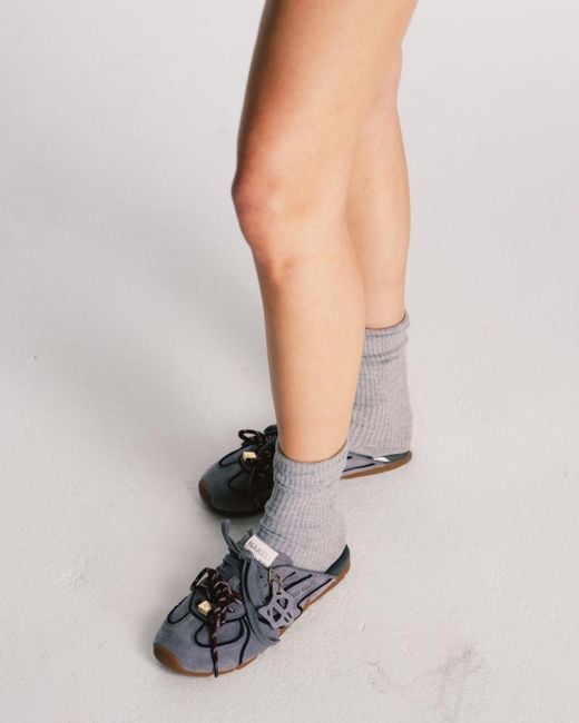 Naked Wolfe Gray Admire Suede
