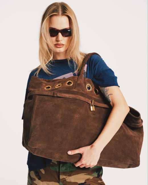 Naked Wolfe Brown Brooklyn Zabli Suede
