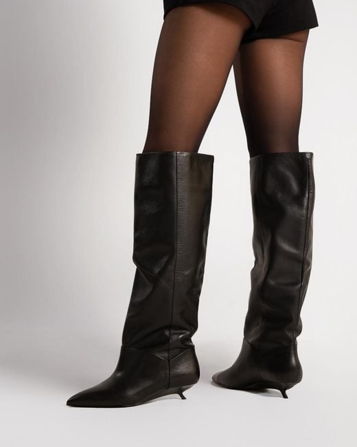 Naked Wolfe Black Keria Nappa Prince Leather
