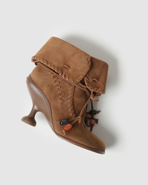 Naked Wolfe Brown Bonnie Tan Suede