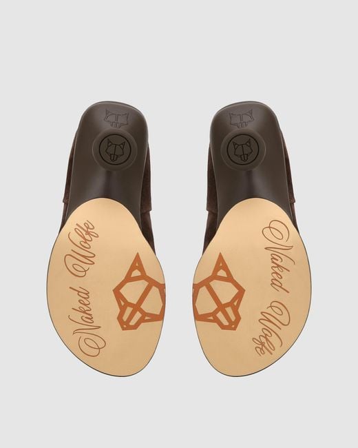 Naked Wolfe Black Kindly Suede