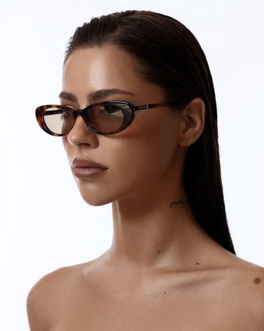 Naked Wolfe Brown Alexa Tortoiseshell Sunglasses