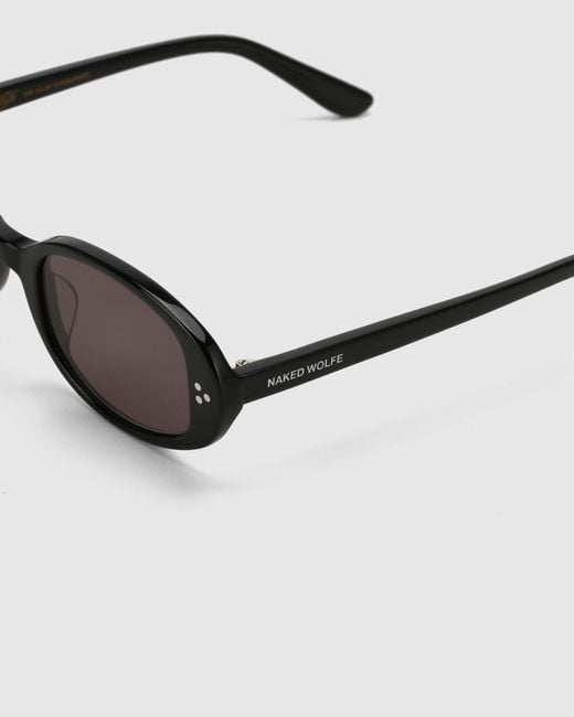 Naked Wolfe Black Milan Sunglasses