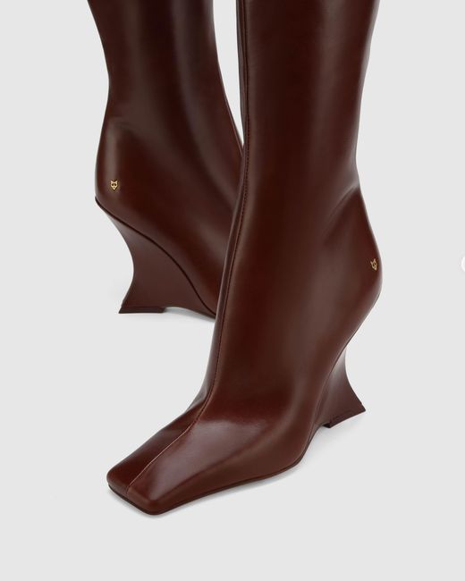 Naked Wolfe Brown Adriana Leather