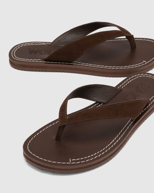 Naked Wolfe Brown St Barths Suede