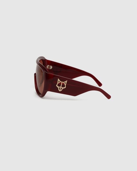 Naked Wolfe Red Kim Sunglasses