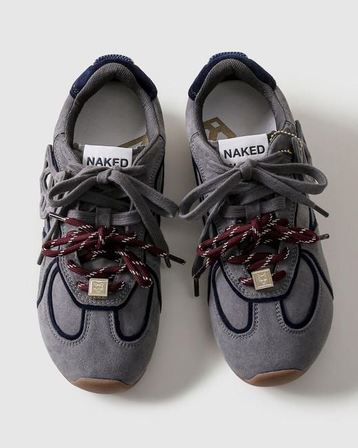 Naked Wolfe Gray Adored Suede