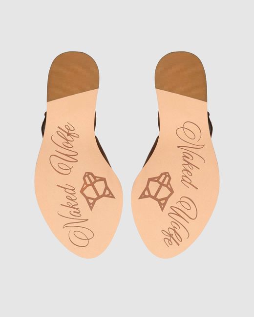 Naked Wolfe Brown Tansy Suede