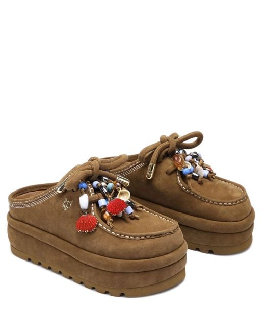 Naked Wolfe Brown Blizzard Suede