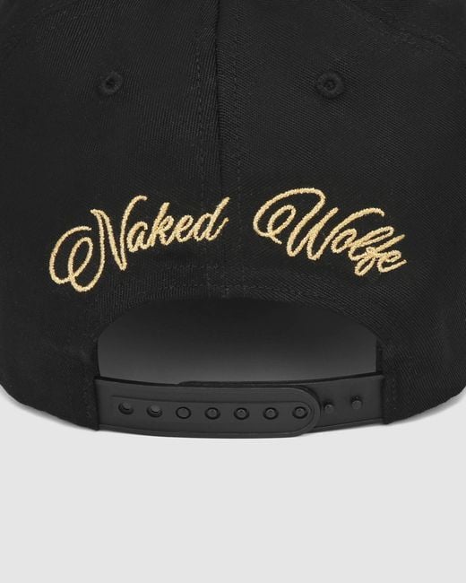 Naked Wolfe Black Signature Unconstructed Cap