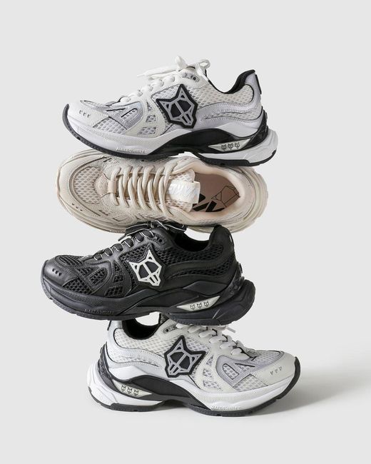 Naked Wolfe Smash White/silver Mesh