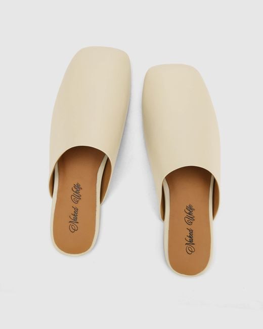 Naked Wolfe Natural The Reaper Mule Bone Leather