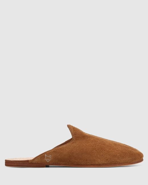 Naked Wolfe Brown The Jet Mule Suede