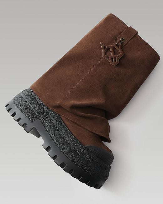 Naked Wolfe Brown Disturb Chocolate Suede