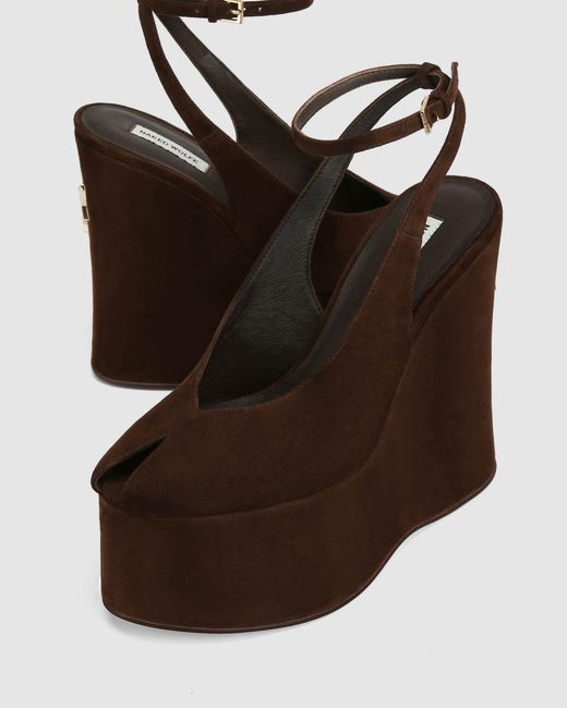 Naked Wolfe Brown Tansy Suede