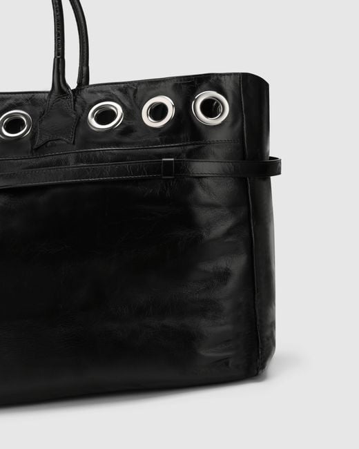 Naked Wolfe Black Brooklyn Athena Leather