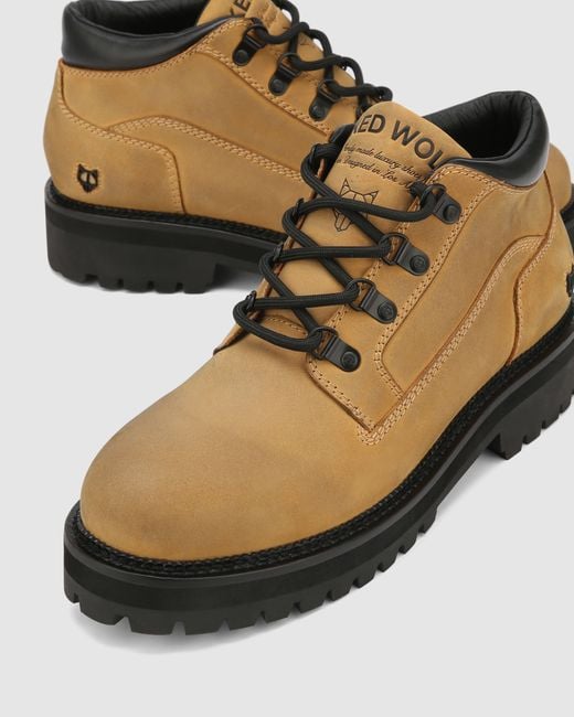 Naked Wolfe Brown Broad Nubuck Wheat