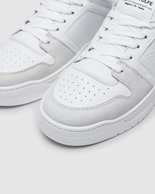 Naked Wolfe White Cm-01 Suede/ Leather