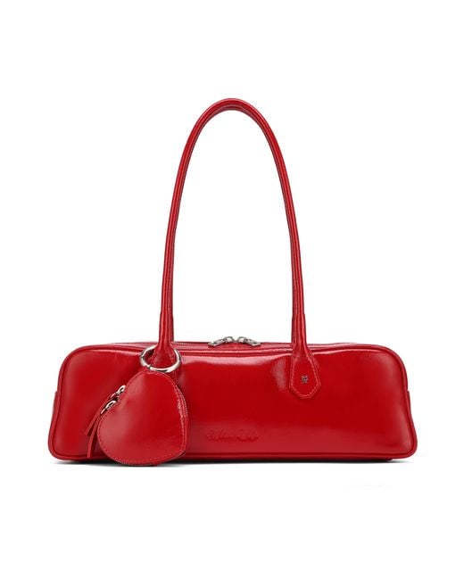 Naked Wolfe Red Candy Crinkle Patent Leather