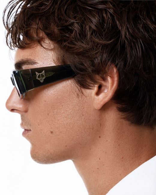 Naked Wolfe Green Motor Forrest Sunglasses