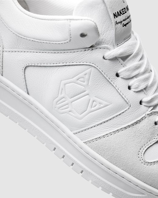 Naked Wolfe White Cm-01 Suede/ Leather