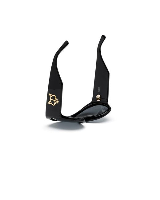 Naked Wolfe Black Kim Sunglasses