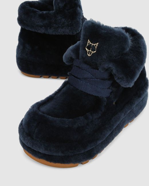 Naked Wolfe Blue Bambi Shearling