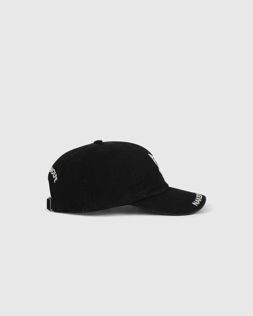 Naked Wolfe Black Baseball Cap Pure