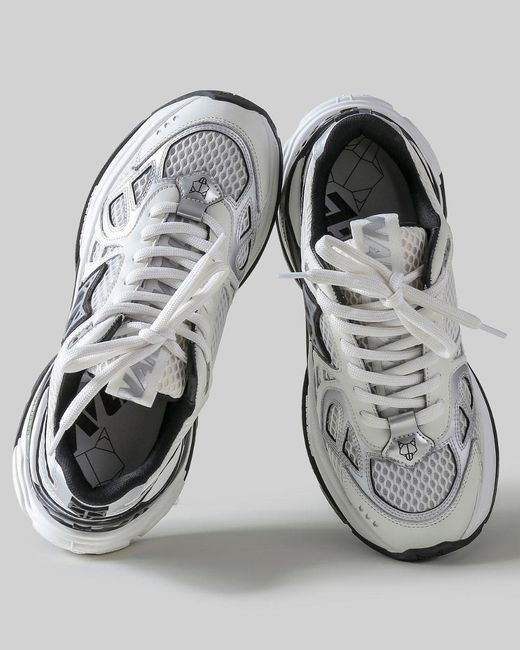 Naked Wolfe Smash White/silver Mesh