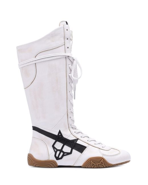 Naked Wolfe White Betsy Alcohol Leather