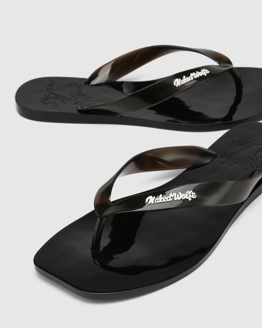 Naked Wolfe Black The Surfing Thong Jelly