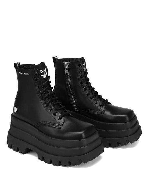 Naked Wolfe Black Sloane Leather