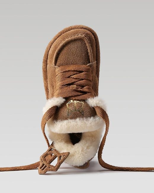Naked Wolfe Brown Beau Suede