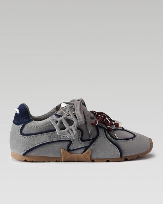 Naked Wolfe Gray Adored Suede