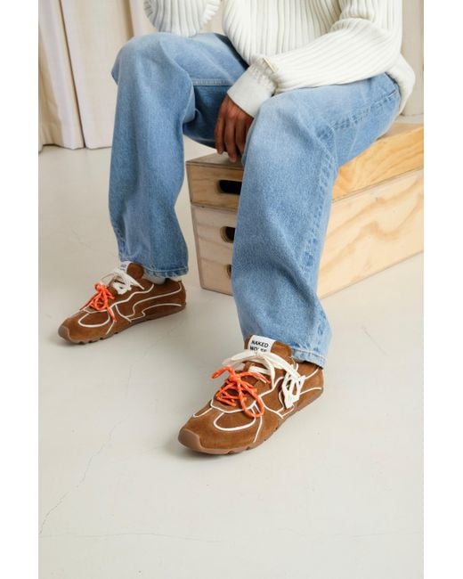 Naked Wolfe Brown Ace Suede