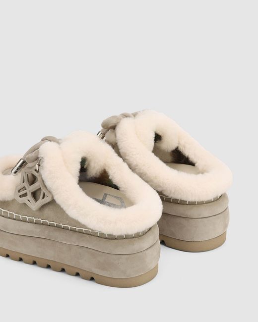 Naked Wolfe Natural Blizzard Yetti Stone Suede