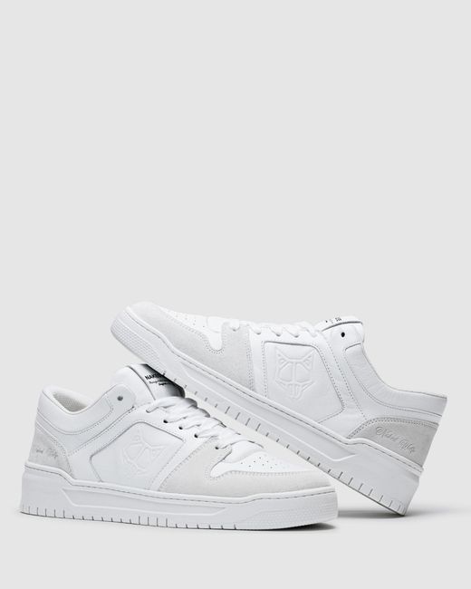 Naked Wolfe White Cm-01 Suede/ Leather