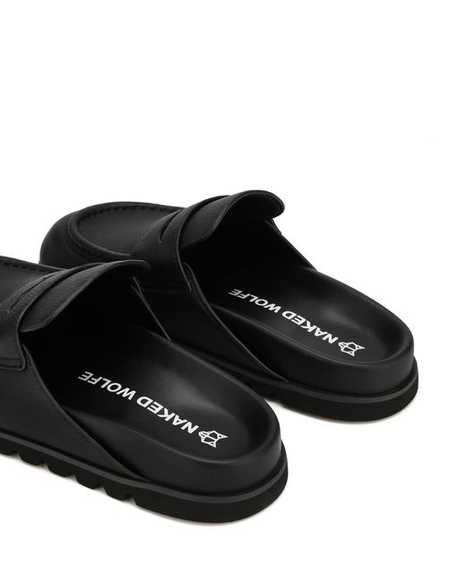 Naked Wolfe Black Cord Pebble Leather