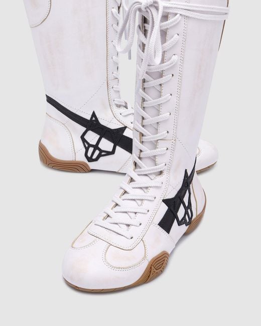 Naked Wolfe White Betsy Alcohol Leather