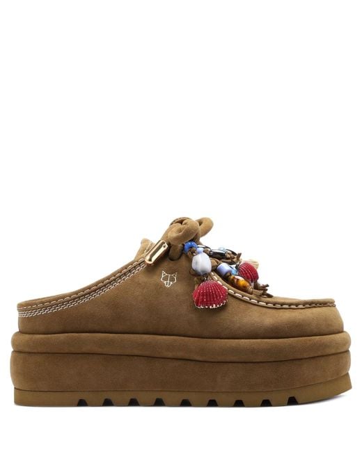 Naked Wolfe Brown Blizzard Suede