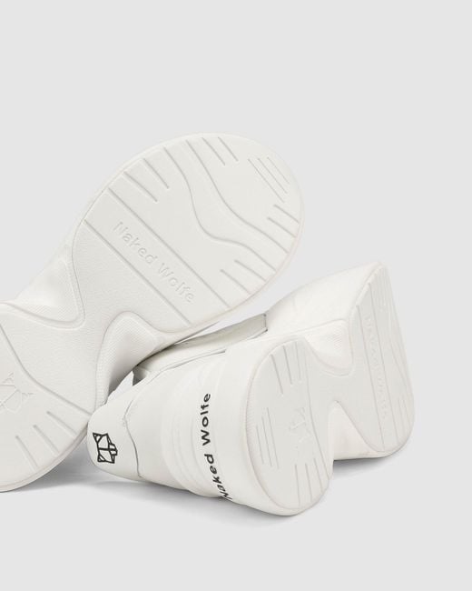 Naked Wolfe Temple White Leather
