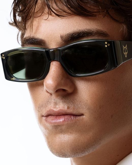 Naked Wolfe Green Motor Forrest Sunglasses