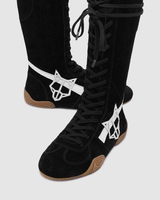 Naked Wolfe Black Betsy Suede