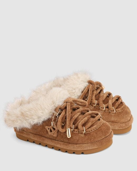 Naked Wolfe Brown Harlow Suede