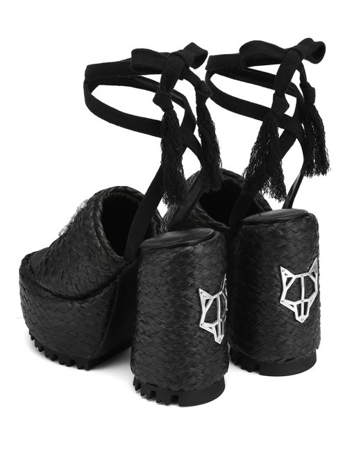Naked Wolfe Black Beach Raffia