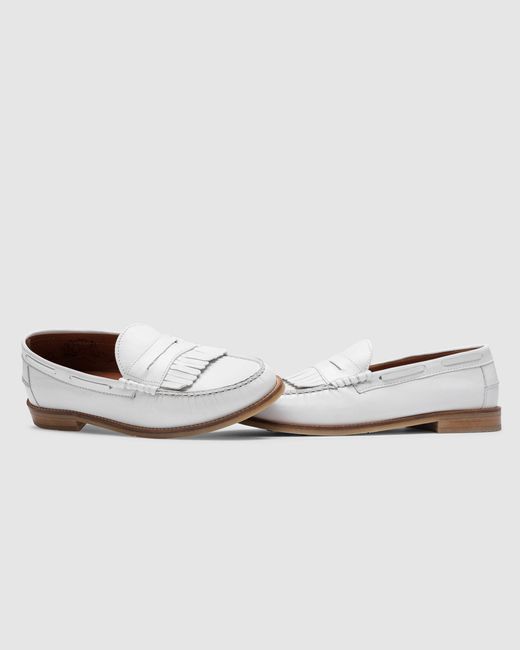Naked Wolfe White Ravello Leather